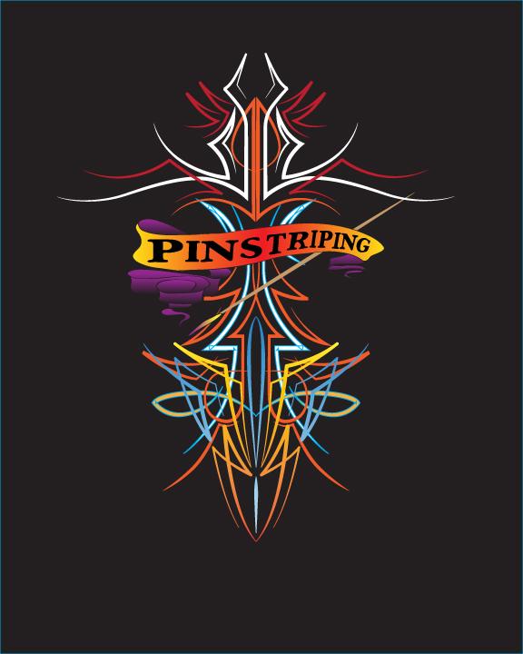 Pinstriping by Brock Logo